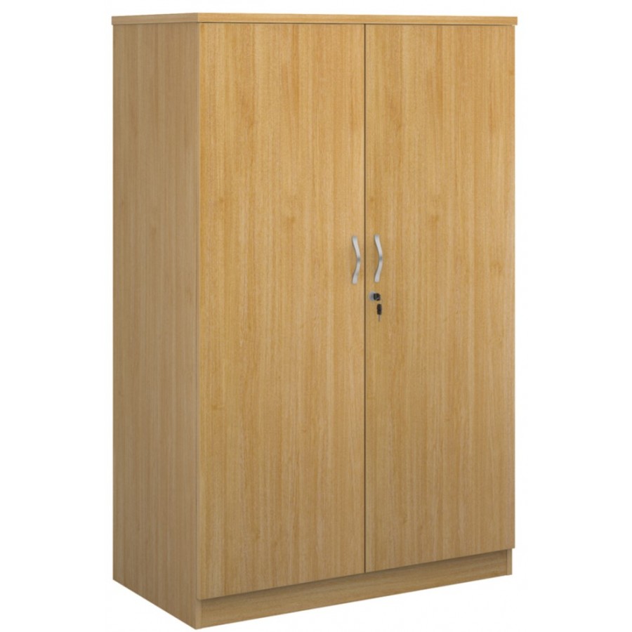 Systems Lockable Wooden Double Door Cupboard 